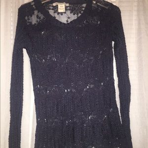 American rag navy sweater